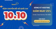SmartID hưởng ứng Ngày Chuyển Đổi Số Quốc Gia 10/10 ưu đãi đặc biệt 