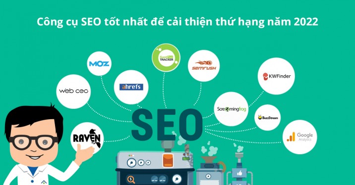 Công cụ SEO tốt nhất để cải thiện thứ hạng năm 2022