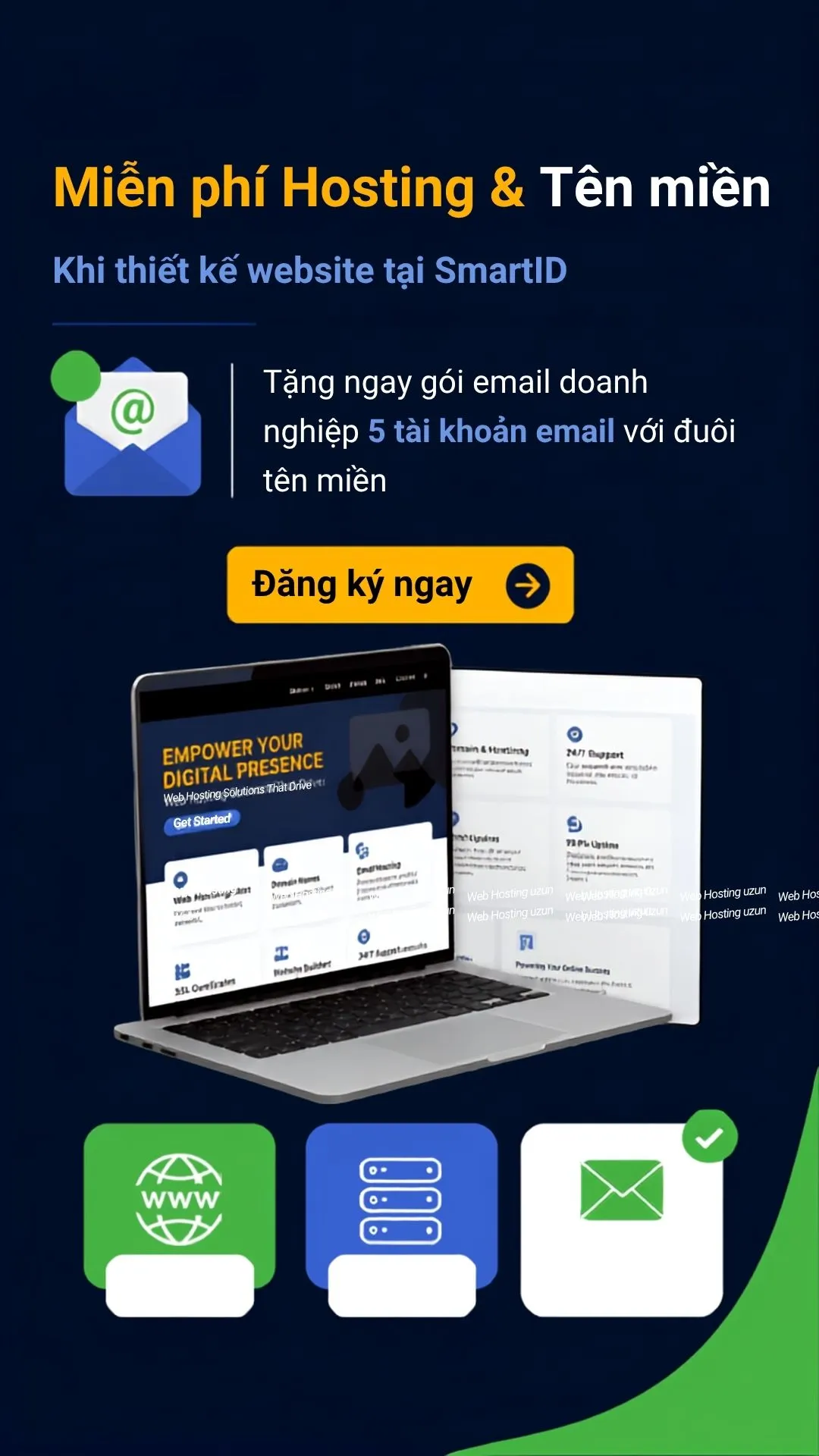 khuyến mại thiết kế website